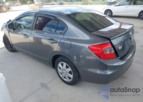 2012 Honda Civic Lx из США, поврежденный, VIN 19XFB2F56CE343538